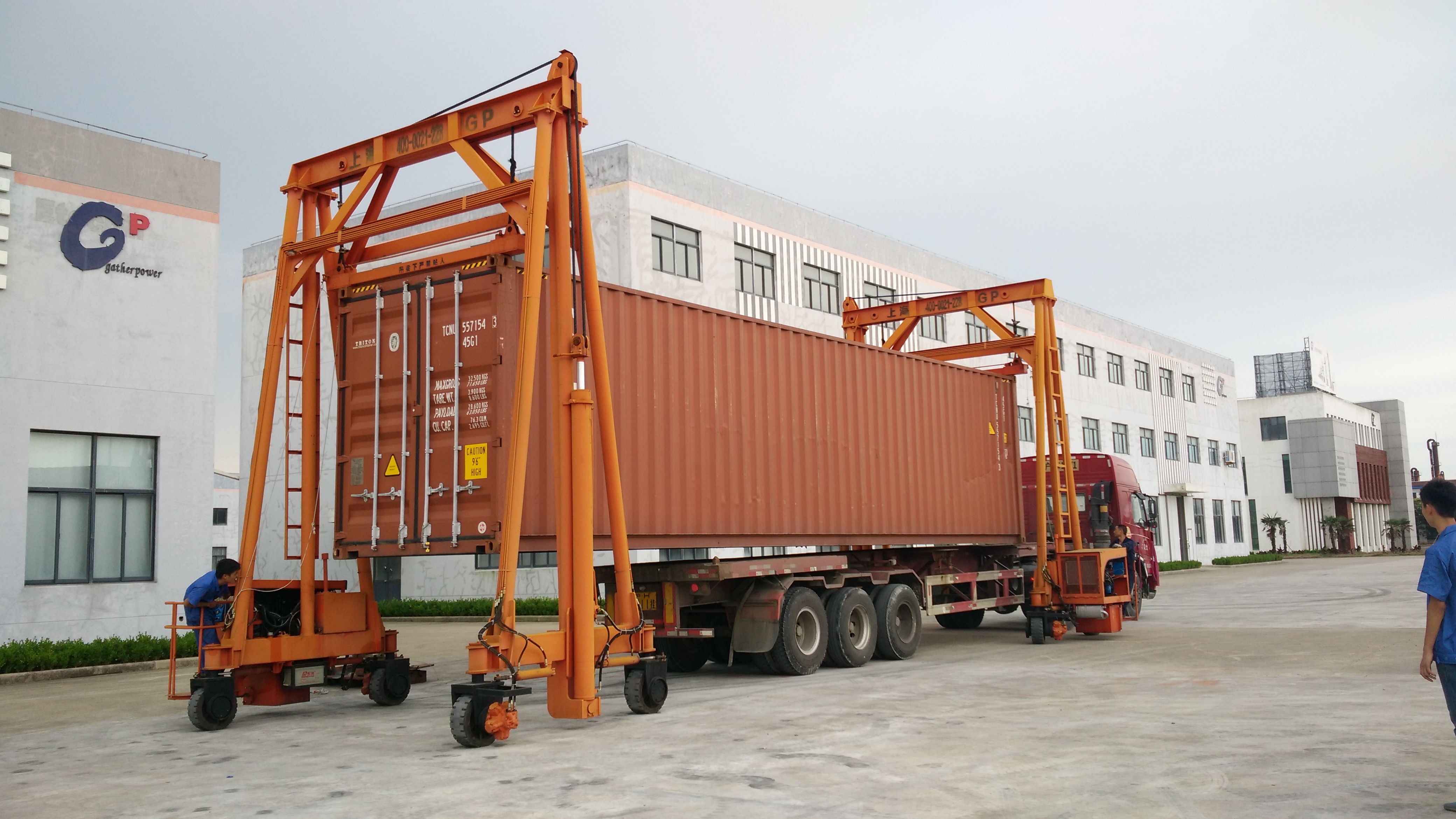 Gru per container da 30-40 tonnellate