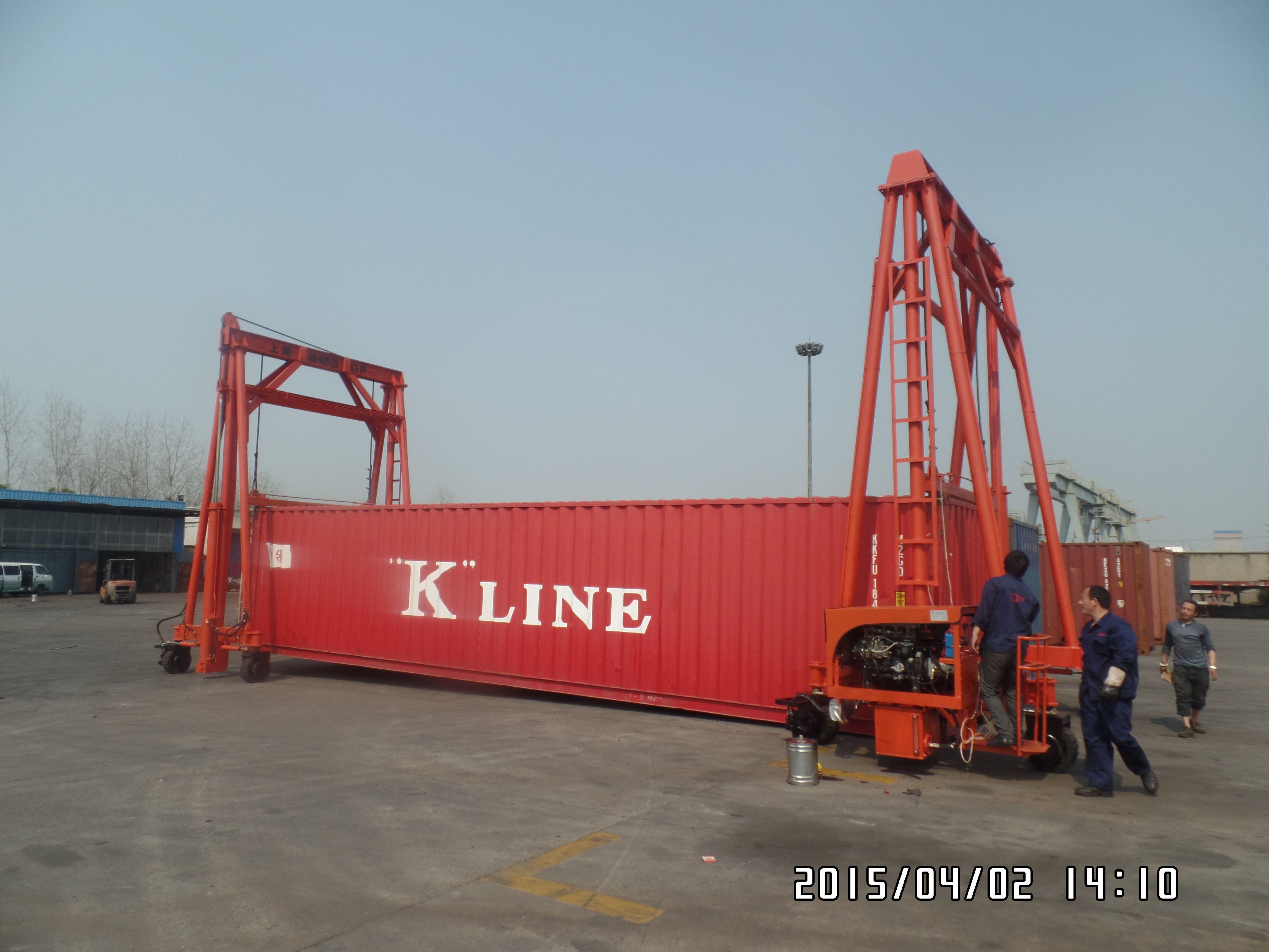 Gru per container da 30-40 tonnellate